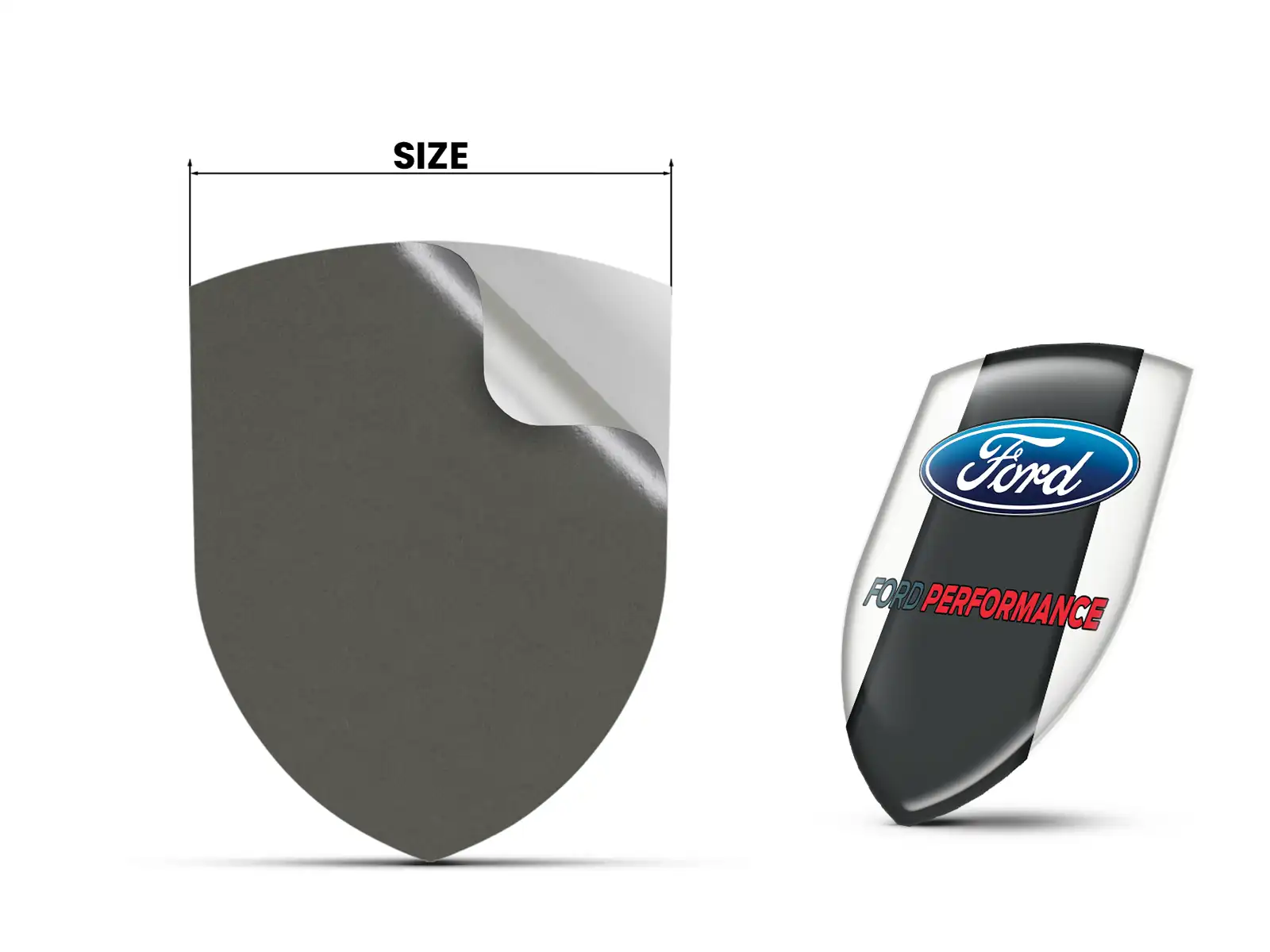 Ford Heckscheibensticker Premium Exklusiv Robust Auto